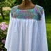 Beach Coverup Crochet Pattern Peasant Style Blouse Crochet Top
