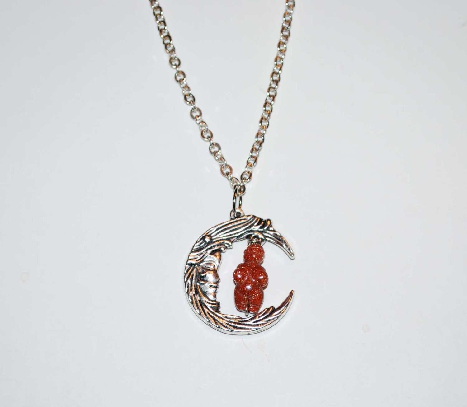 Venus and the Moon Necklace