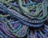 twisted peacock -- twisters handspun 2 ply 160 yards