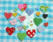 I Am Stuck On You Heart Magnet Set