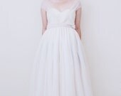 Celine Dotted Tulle Bridal Wedding Dress