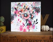 Fine Art Print - 8x8 Mounted Print on Wood Panel - De Novo