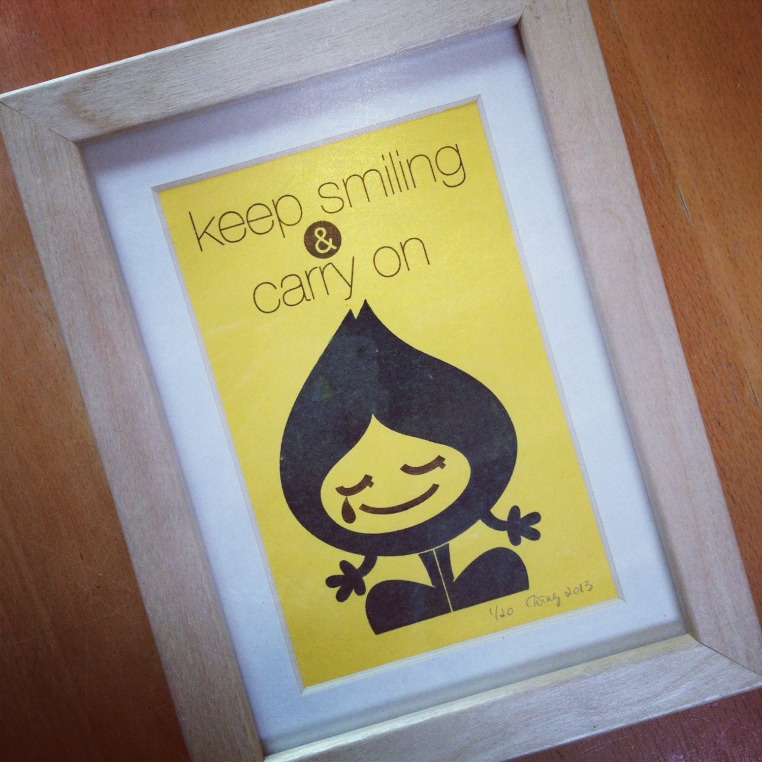 keep smiling & carry on