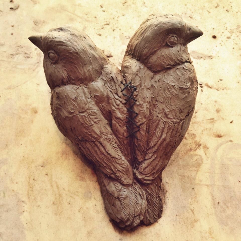 Whether you like it or not..., First Sculpture in 10x10 series by Darla Jackson