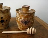 Honey Jar with Dipper