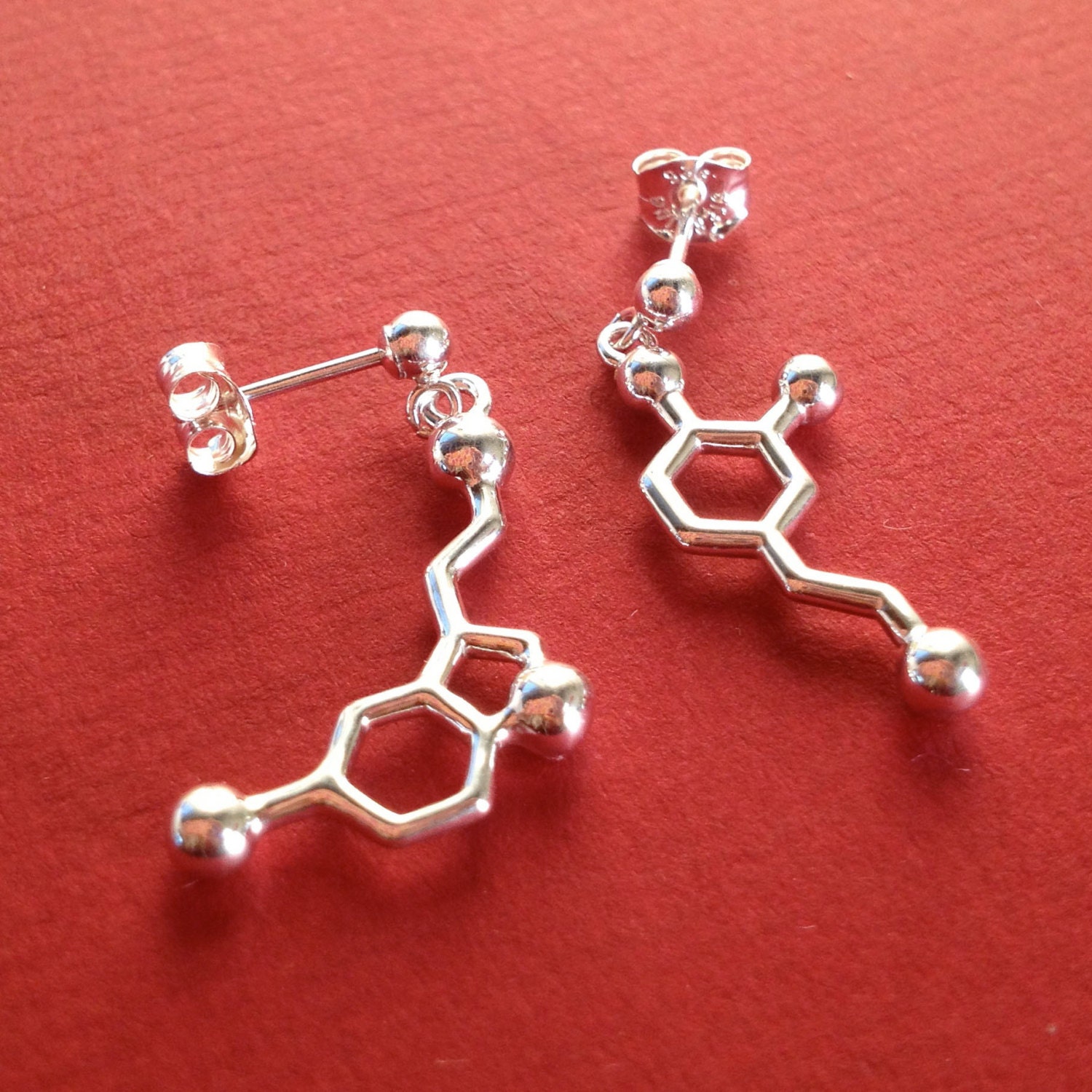 molecule earrings - pick your own pair