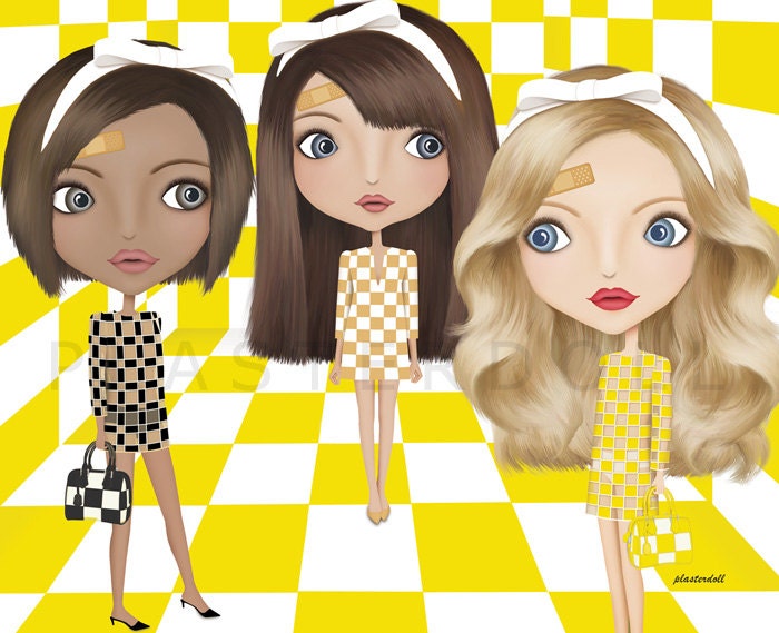 Plasterdoll Ads for Louis Vuitton SS13 10 x 12 inches Art Print
