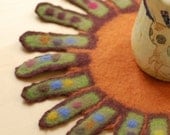 pumpkin table mat