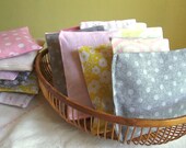 Baby shower lavender sachets party favors, set of 20 mini sachets in your custom choice of colors