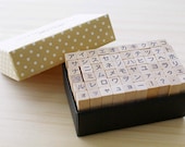 B TYPE - Mini KATAKANA Stamp Set