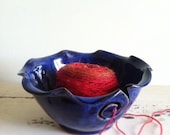 Yarn Bowl, Knitting bowl, yarn organizer, craft supplies, knitting and crochet