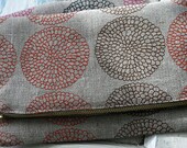 Chrysanthemums Foldover Bag