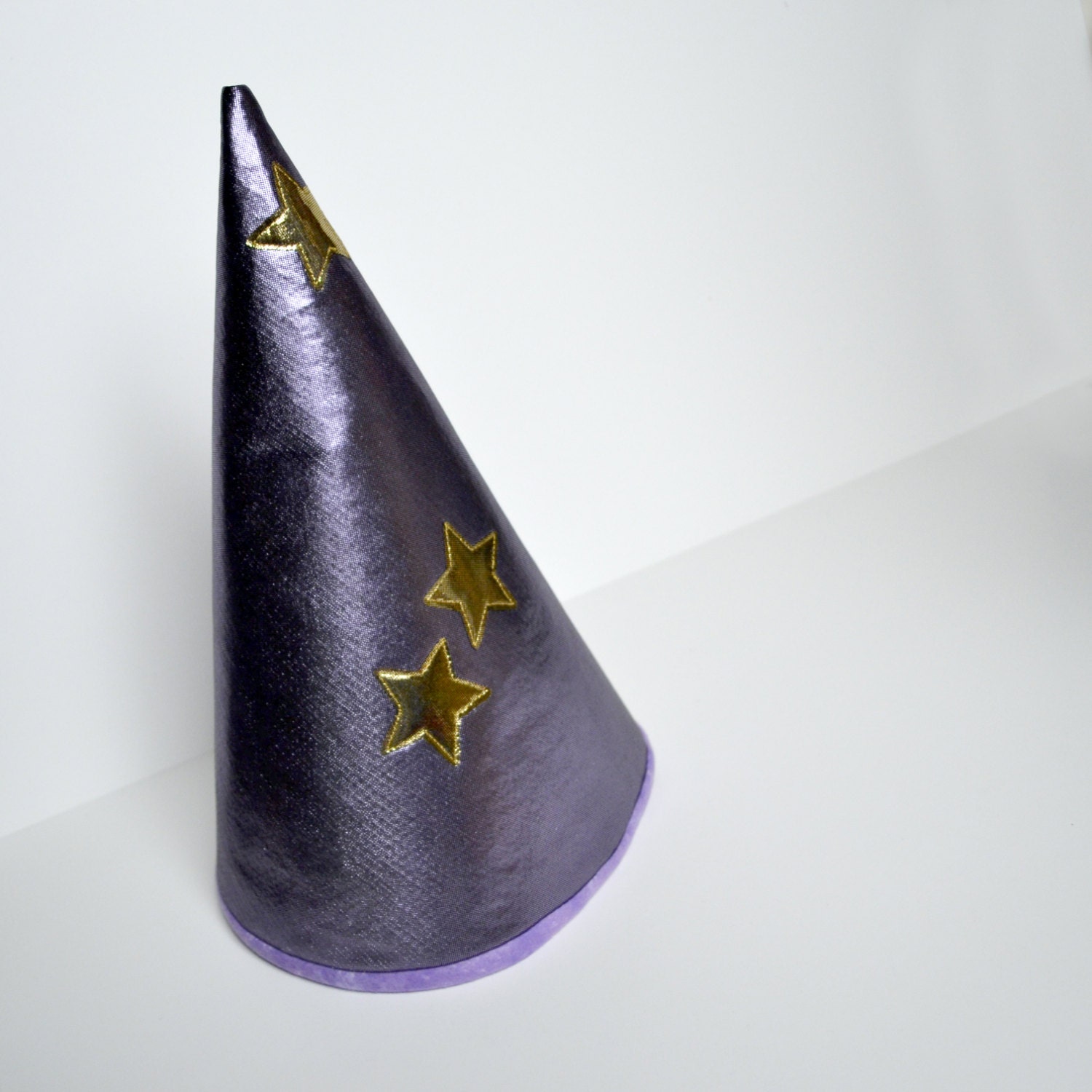 Wizard Hat - Lavender and Gold (WOW011513-4)