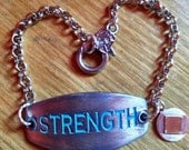 Strength thru HP and Surrender NA Bracelet Recovery 12 Step Narcotics Anonymous FrEe sHiP