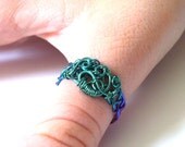 Hypoallergenic niobium ring, size 10.25