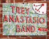 Trey Anastasio Band- Official Poster- Seattle, WA
