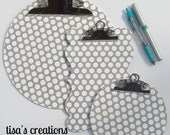 SMALL Handmade Round Clipboard