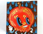 See ya apple Mini painting