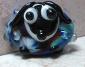 Bluebell Handmade Lampwork Gass Focal Bead Sheep