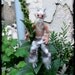 Faun figure needle felted