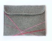 Geometric iPad 3 Sleeve - Blush & Hot Pink