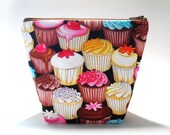 Cupcake Cosmetic Pouch
