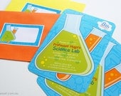 Science Party - INVITATION Printable