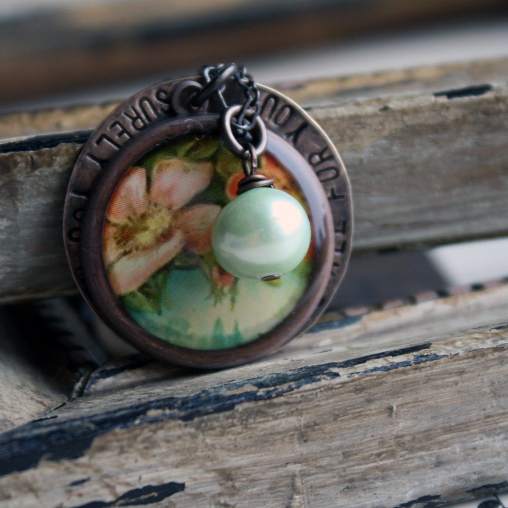 Surely, you must know (Jane Austen inspired jewelry)