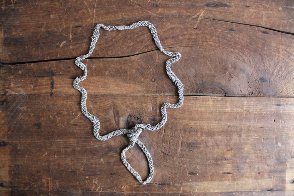 1920s necklace / sautoir necklace / long flapper necklace