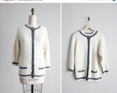 SALE 25% OFF angora sweater / silk sweater / grandpa cardigan