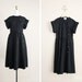 vintage Chloe dress / wool military dress