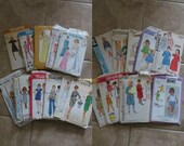 REDUCED SALE Lot of 21 vintage women's and children's vintage patterns