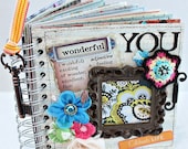 WONDERFUL YOU  A-Z Friendship Love Family Scrapbook Photo Album