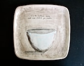 10.5" platter.