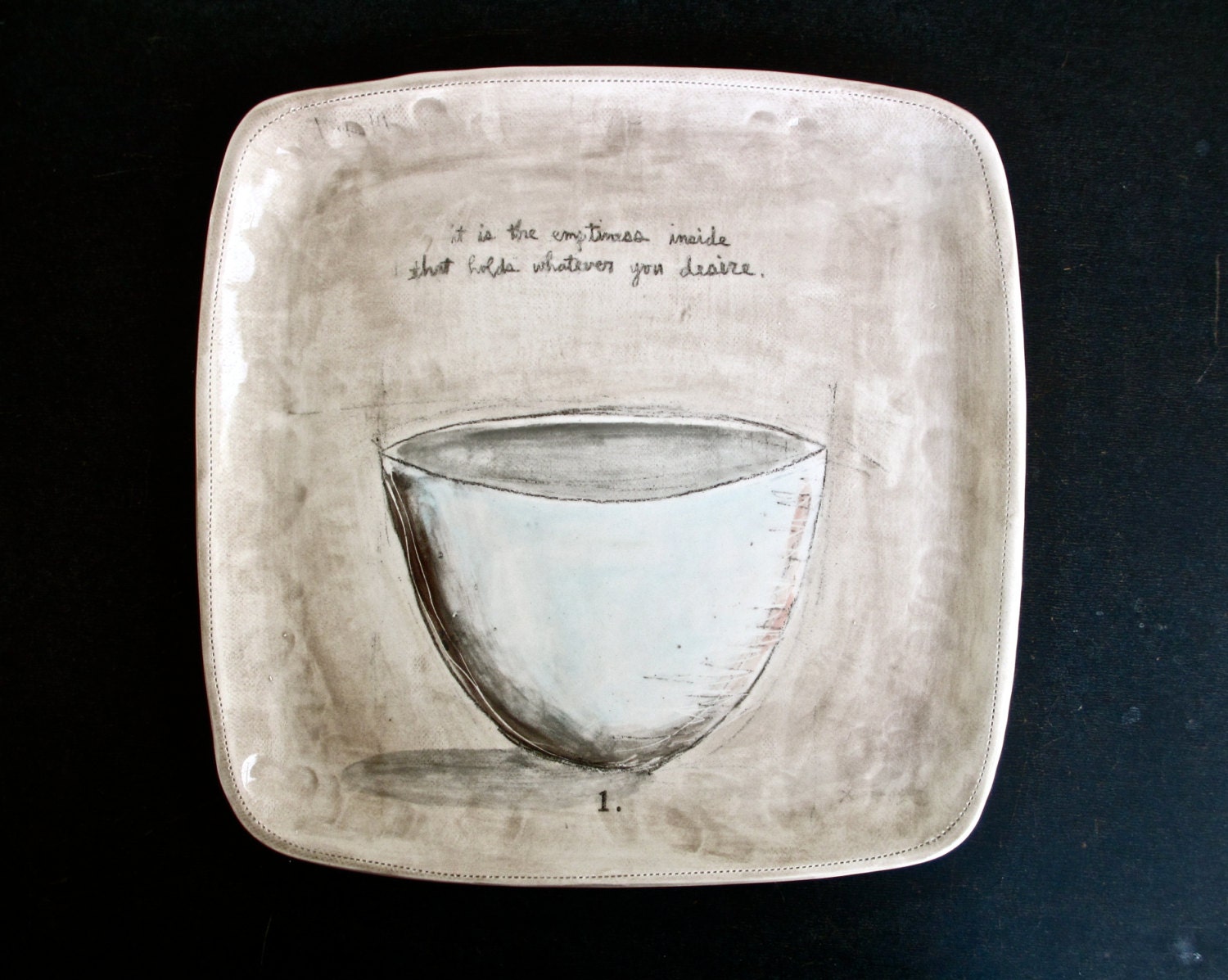 10.5" platter.