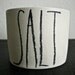 SALT and PEPPER cellars.