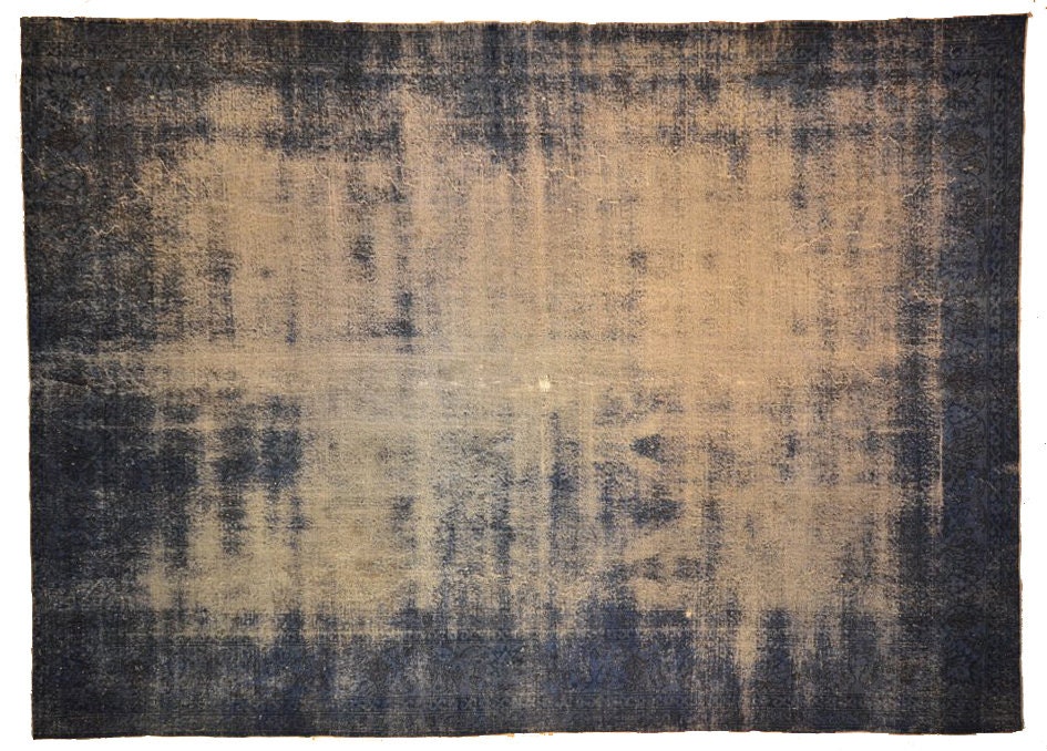 Ink Indigo Overdyed Rug