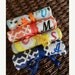 25% OFF Bridal Sale Set of 8 Bridesmaids Gift Idea: Organic Fabric Travel Jewelry Roll with Monogram