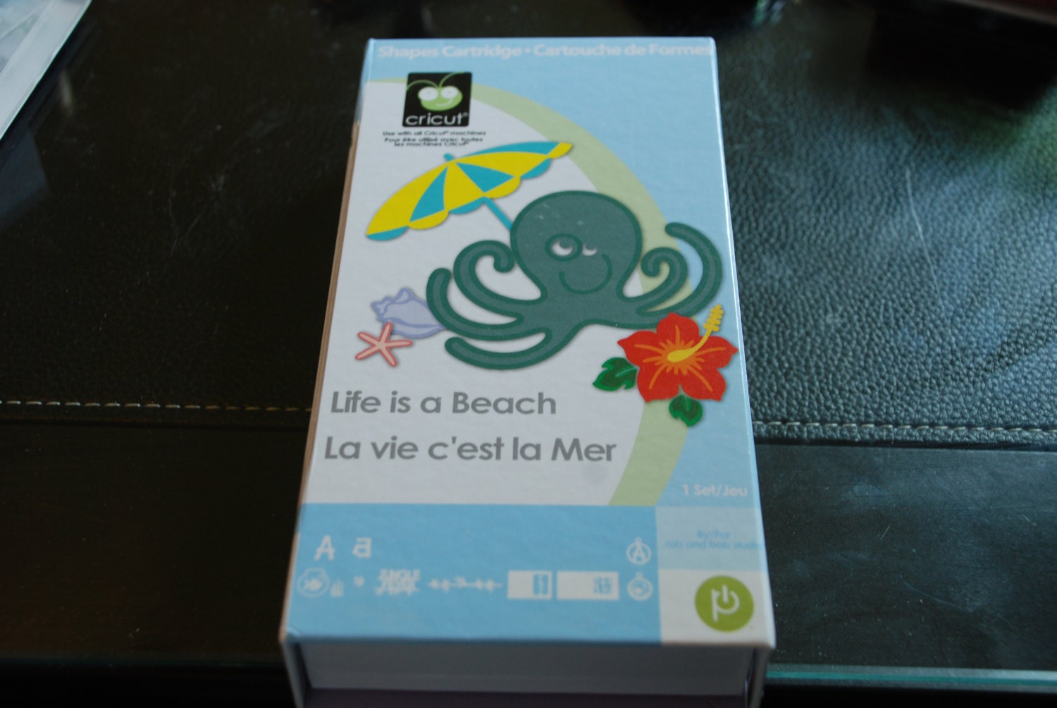 Cricut Life Is A Beach Cartridge Adult Owned Used Once Mint Shape Hawaii Tropical
