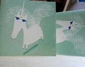 Gif, art card, Unicorn C143