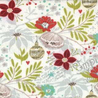 Moda Aspen Frost  Ice Queen Holiday Floral  by BasicGrey Fabrics by the Yard