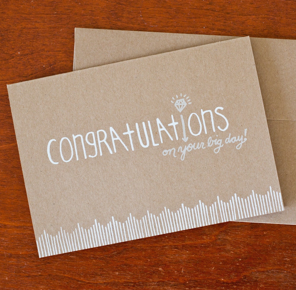 wedding congratulations card