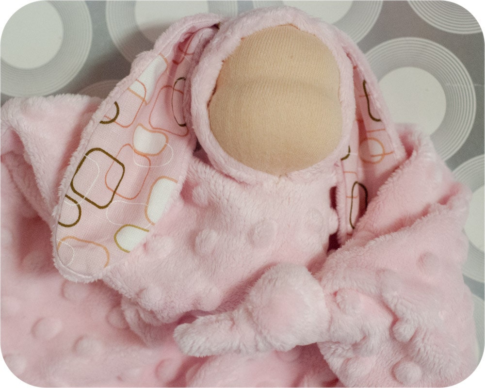 CUSTOM First Waldorf Bunny Lovey-Choice of Colors