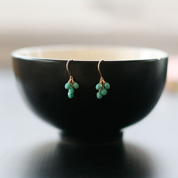 lucky in turquoise