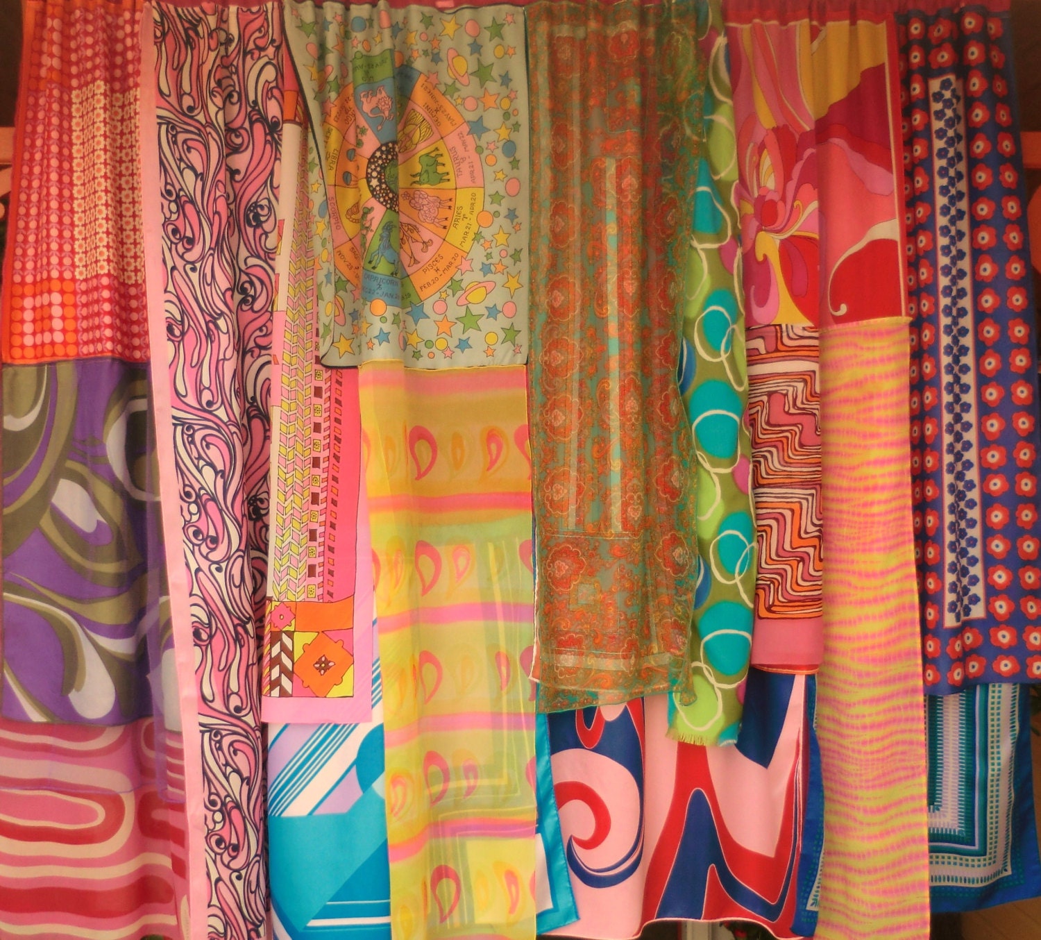 WHAT'S YOUR SIGN -  Handmade Gypsy Curtains