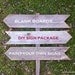 Wedding Signs DIY Kit Wood Boards In MARTHA Stewart WEDDINGS Summer Issue Wood Only diy Package Wedding Signs Do It Yourself