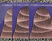 Spooky Ghost Sticker Set (3)