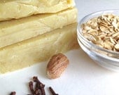 Bar Soap, Clove, Nutmeg, and Oatmeal, Organic, cold-press, vegan