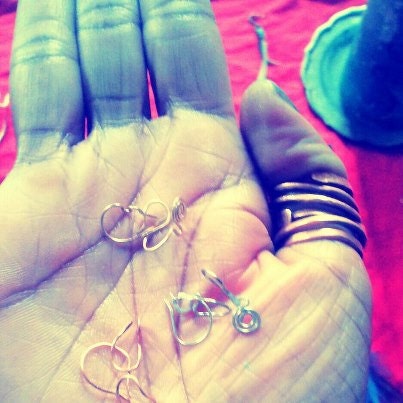Gypsy Nose Rings 9 pcs set. No piercing required