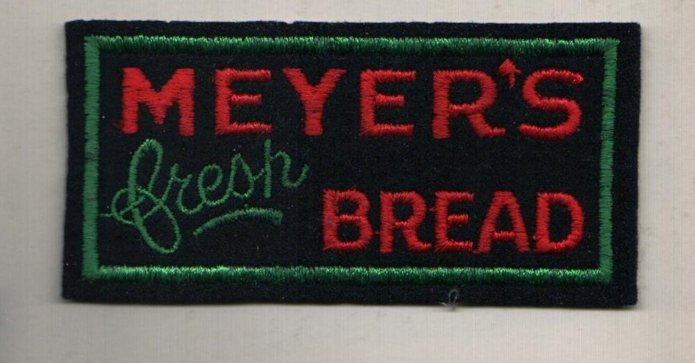 Vintage Uniform Patch Meyer's Fresh Bread